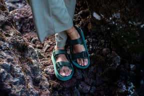 Women's Sandals Adventurer - Leaf - Indosole
