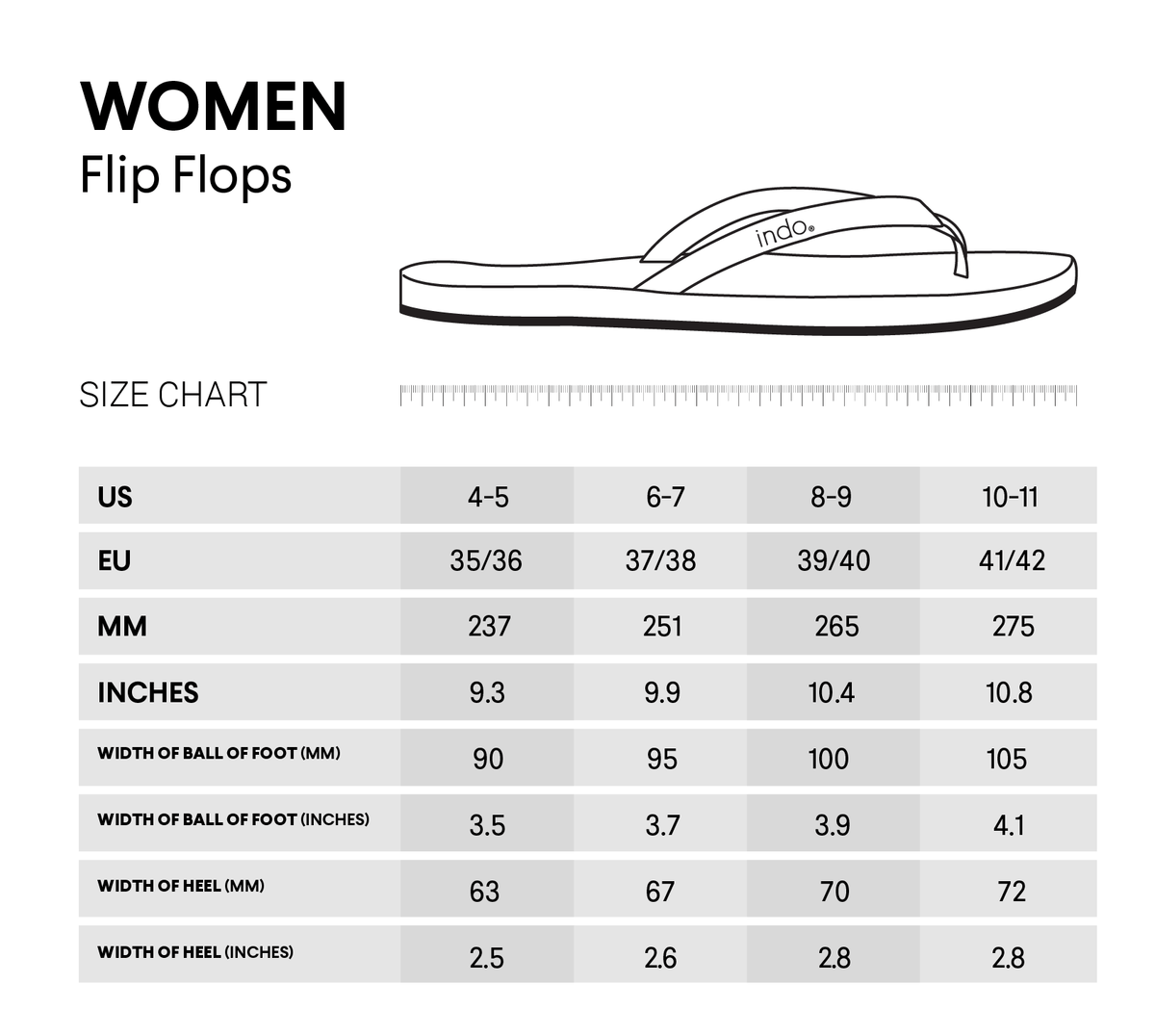 Women's Flip Flops - Soil/Soil Light - Indosole