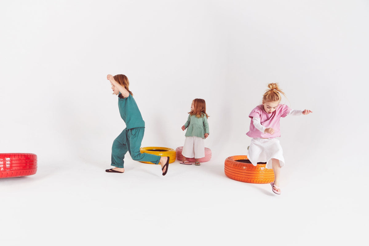 grom's flip flops coral Indosole