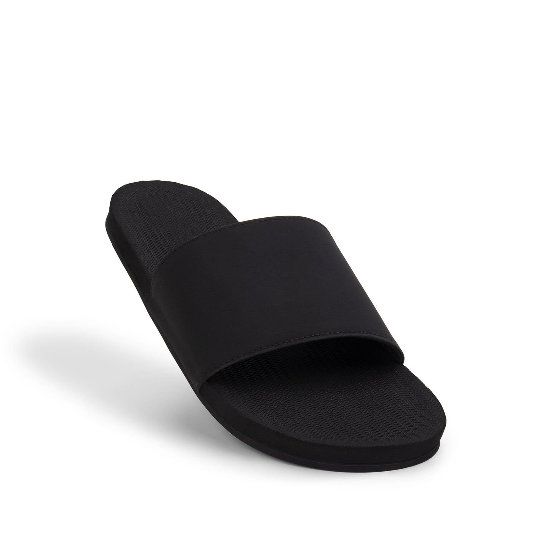 Black slides men Clearance