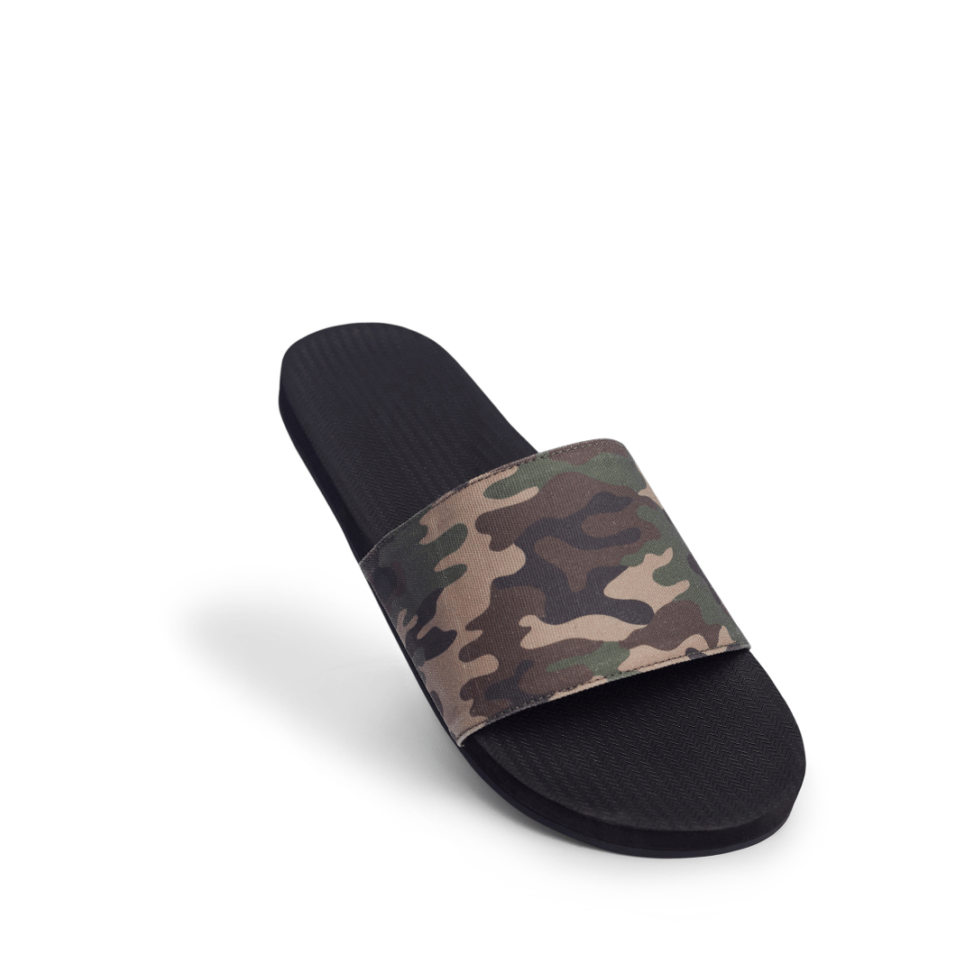 Mens camo slides discount