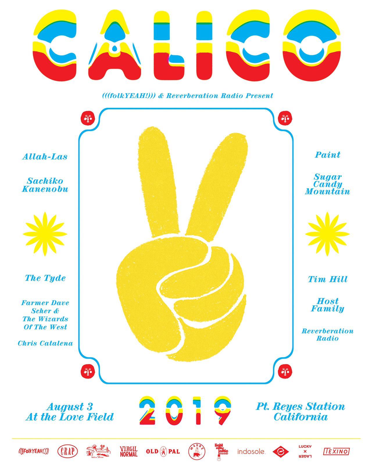 CALICO 2019 Presented by Reverberation Radio and Folkyeah