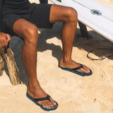 Men's Riversole Flip Flops Black/Shore