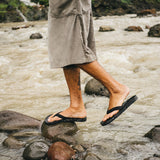 Men's Riversole Flip Flops Black