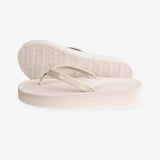 Women's Platform Flip Flops Sea Salt