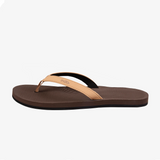 Women's Flip Flops - Soil/Soil Light