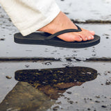 Women's ESSNTLS Flip Flops Black