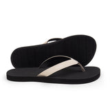 Women's Flip Flops Black/Sea Salt