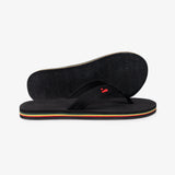 Men's Easy Living Flip Flops Reggae Black