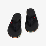 Men's Easy Living Flip Flops Reggae Black