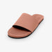 Indosole men's ESSNTLS slide in rust with clean single-strap design