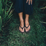 Women's Easy Living Flip Flops Black/Gabah Sole - Limited edition
