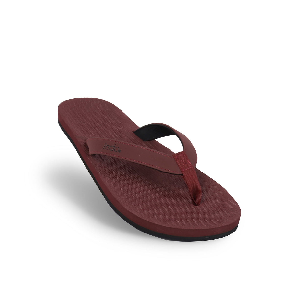 Men’s Flip Flops - Burgundy