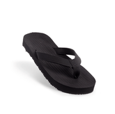 grom's flip flops black Indosole