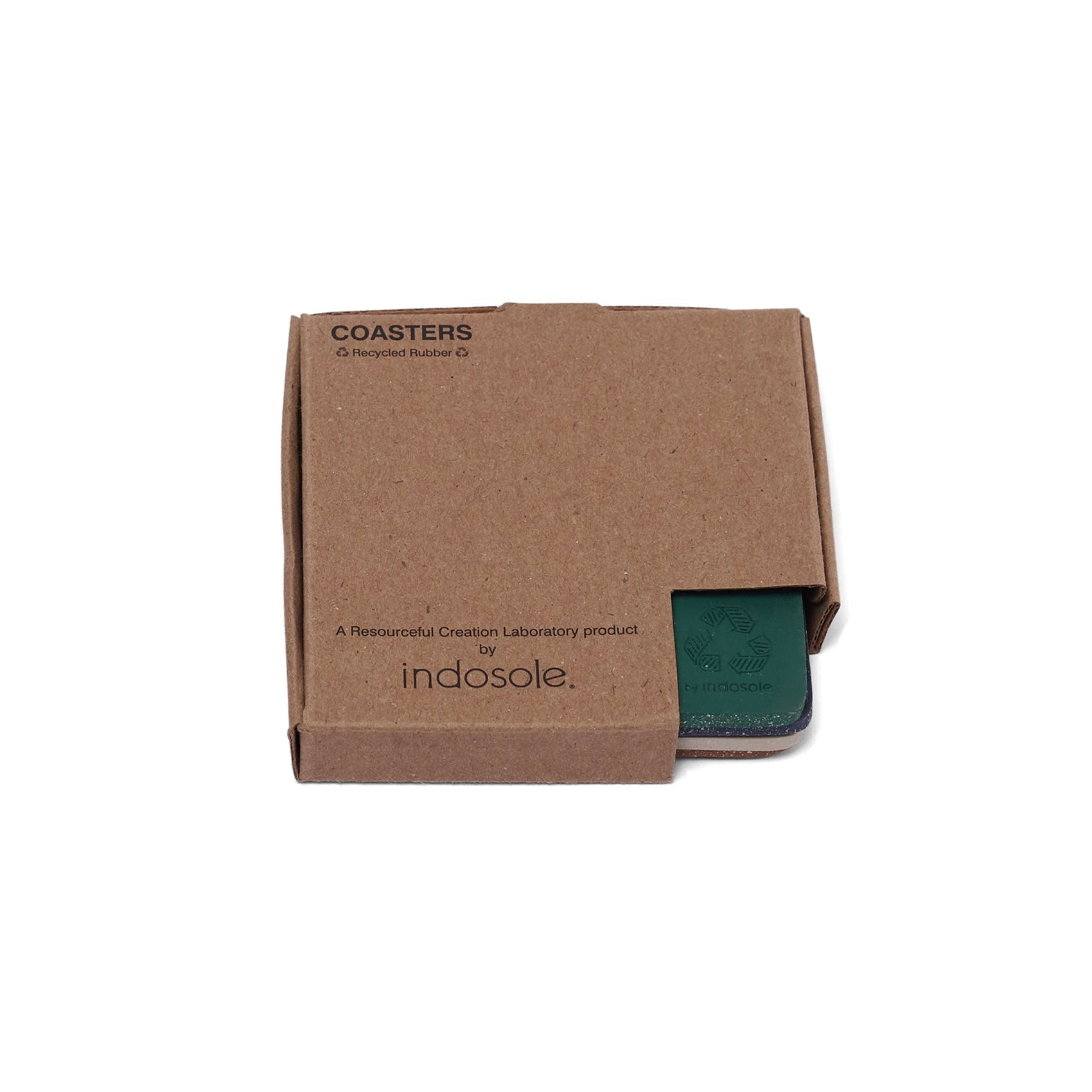 coasters recycled rubbers by Indosole