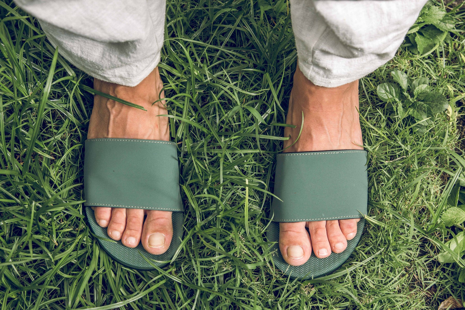 recycled sandals