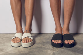 Sandales à plateforme pour femmes - Sea Salt