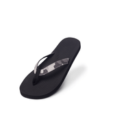 Women's Flip Flops Camo - Black/White Camo