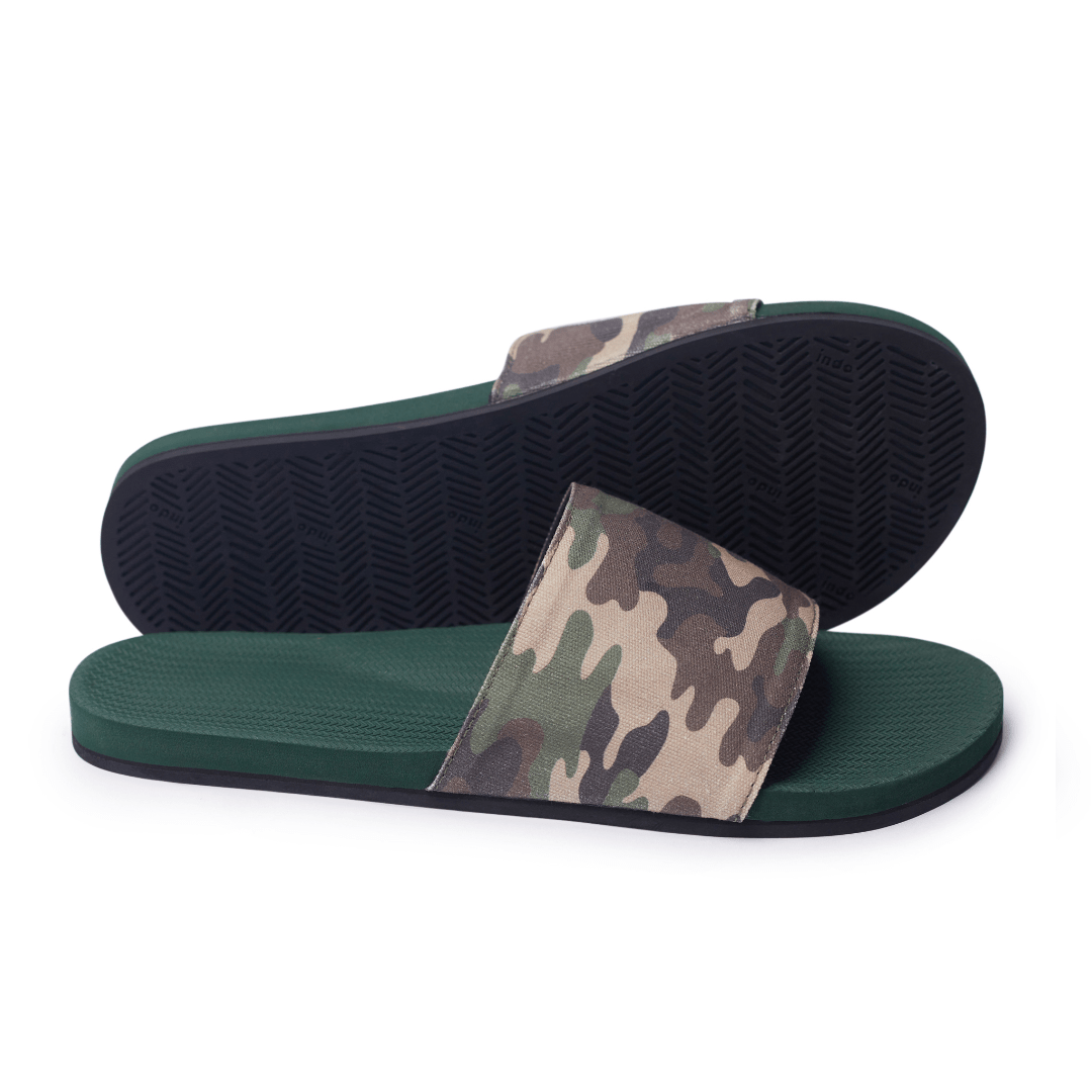Men s Slide Camo Leaf Camo Regular