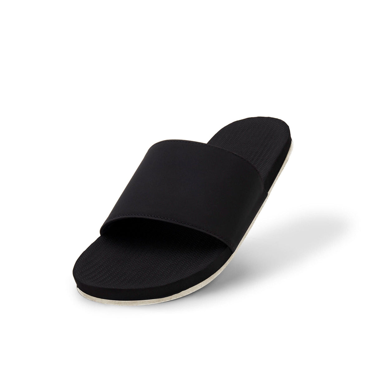 Women's Slide Sneaker Sole - Black/Sea Salt Sole - Indosole