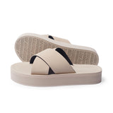 Women's Cross Platform Sneaker Sole - Sea Salt Sole/Sea Salt - Indosole