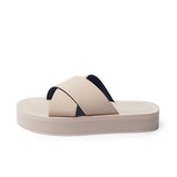 Women's Cross Platform Sneaker Sole - Sea Salt Sole/Sea Salt - Indosole