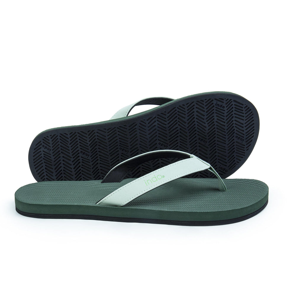 Men’s Flip Flops | Leaf/Leaf Light | Indosole