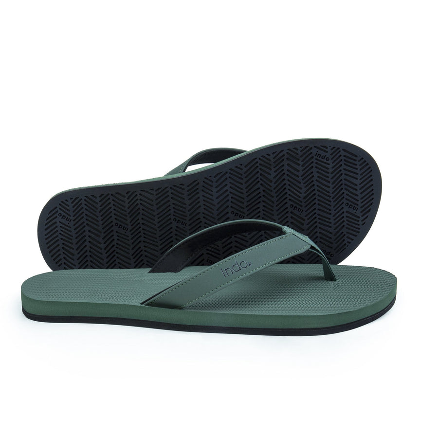 Men’s Flip Flops | Leaf | Indosole